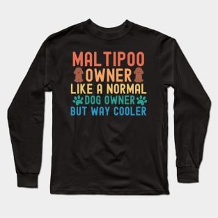 Maltipoo Owner Long Sleeve T-Shirt